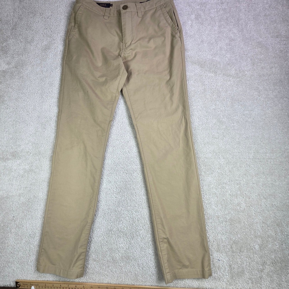 Roark Men's Straight Fit Khaki Chinos‎ Size 30x31